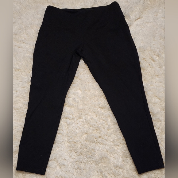 Pants - ALEXANDER JORDAN Women's black Tummy Control Leggings Sz. L